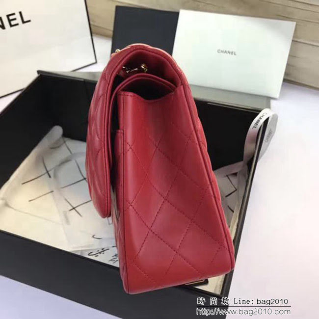 香奈兒CHANEL 升級版A1113全新經典小羊皮金銀鏈條單肩斜挎包 DSC1763